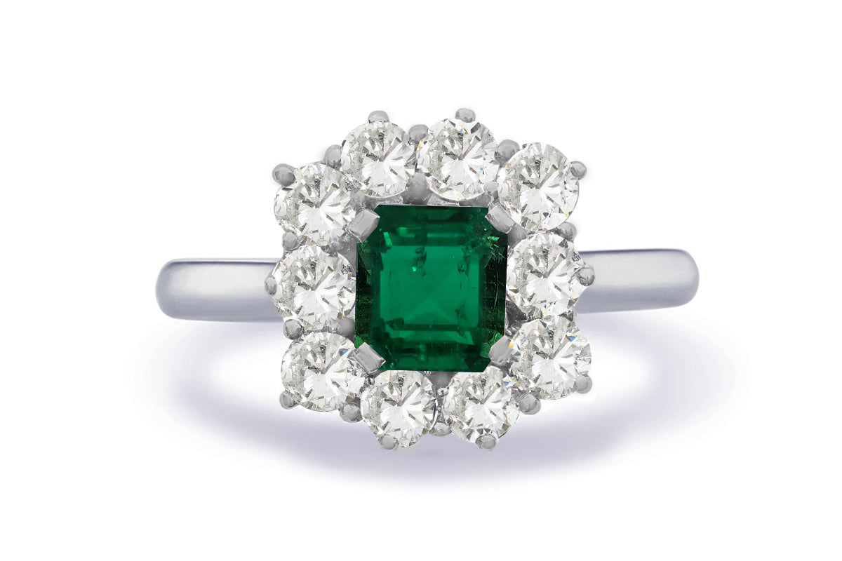 New 2026 37 custom made unique affordable emerald diamond accents engagement rings
